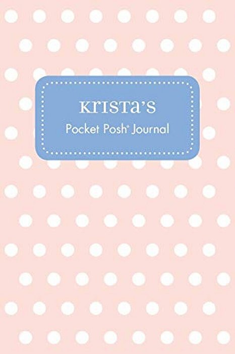 Krista's Pocket Posh Journal, Polka Dot-..