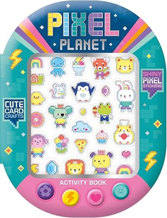 Pixel Planet Activity Book-..