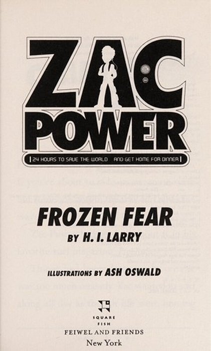 Zac Power #4: Frozen Fear-..