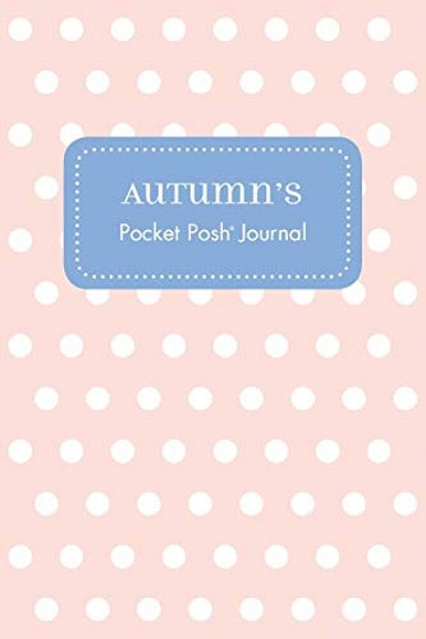 Autumn's Pocket Posh Journal, Polka Dot-..