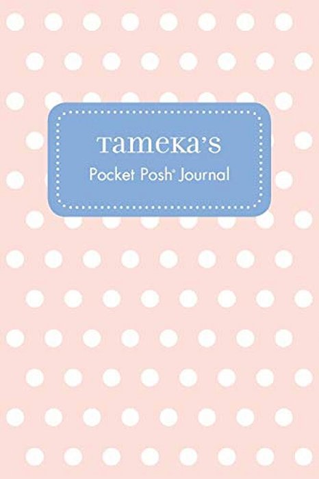 Tameka's Pocket Posh Journal, Polka Dot-..