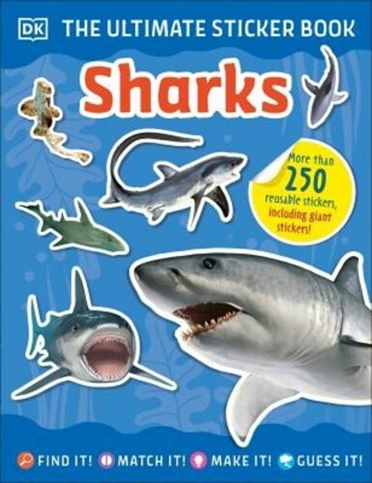 The Ultimate Sticker Book Sharks-..