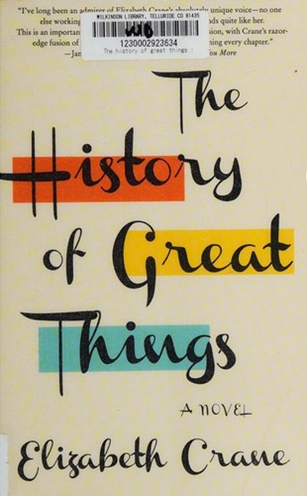The History Of Great Things-..