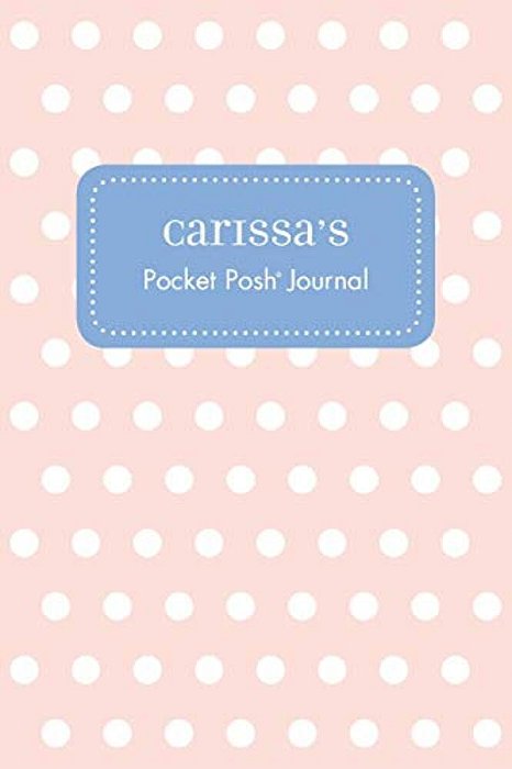 Carissa's Pocket Posh Journal, Polka Dot-..
