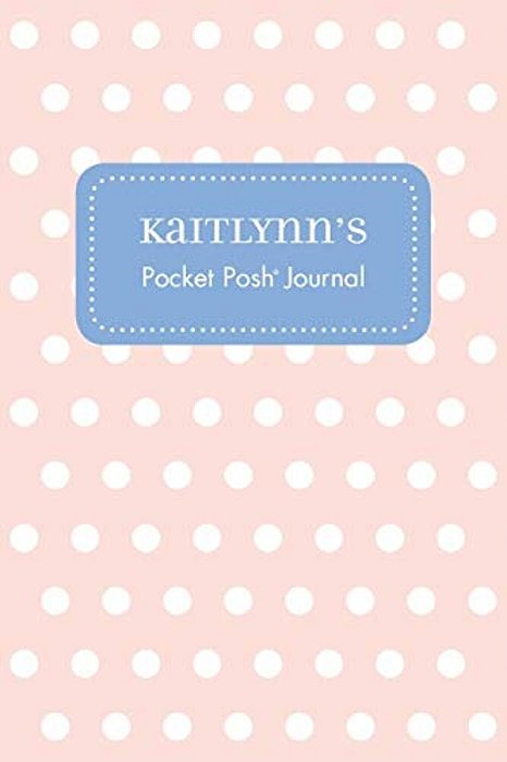 Kaitlynn's Pocket Posh Journal, Polka Dot-..