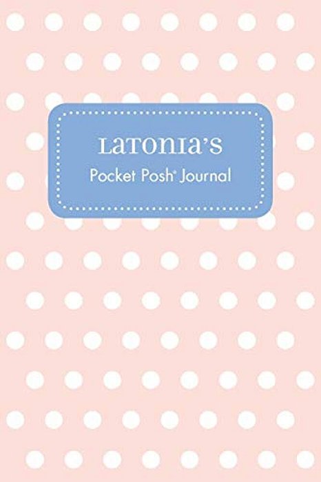 Latonia's Pocket Posh Journal, Polka Dot-..