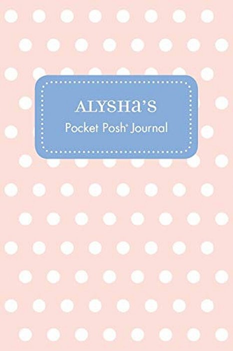 Alysha's Pocket Posh Journal, Polka Dot-..