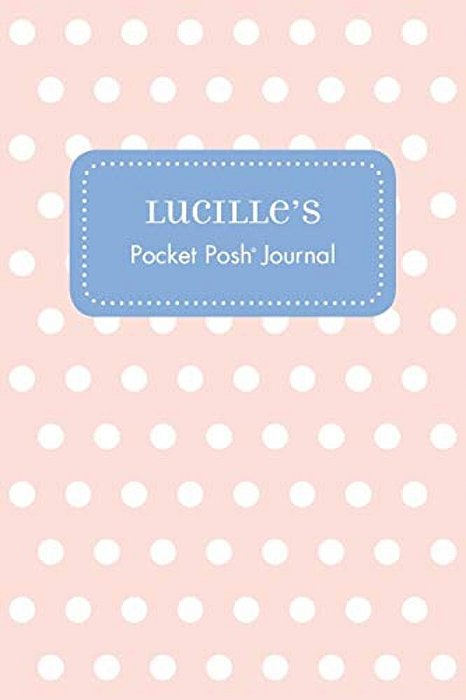 Lucille's Pocket Posh Journal, Polka Dot-..