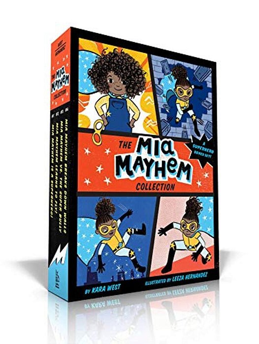 The Mia Mayhem Collection (Boxed Set): Mia Mayhem Is A Superhero!; Mia Mayhem Learns To Fly!; Mia Mayhem Vs. The Super Bully; Mia Mayhem Breaks Down W-..