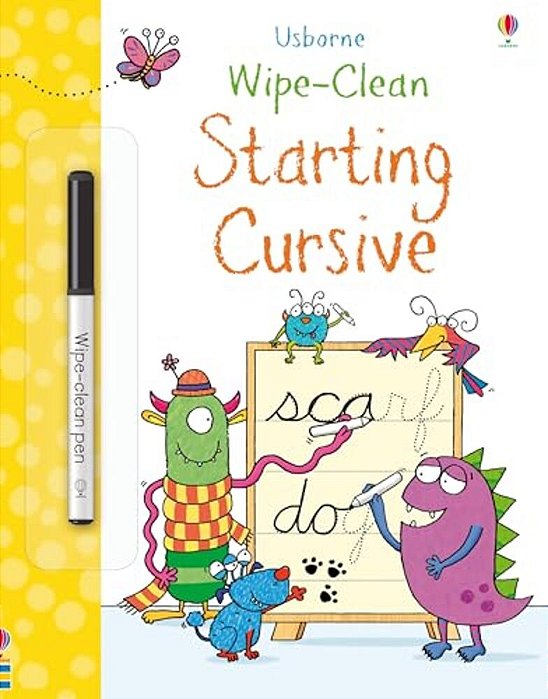 Wipe-Clean Starting Cursive-..