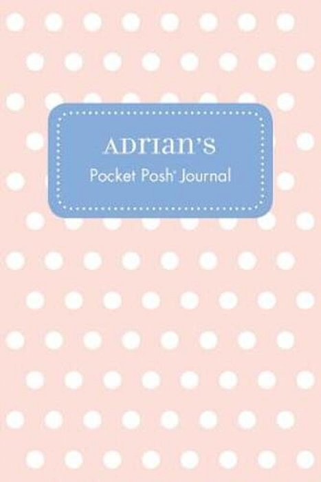 Adrian's Pocket Posh Journal, Polka Dot-..