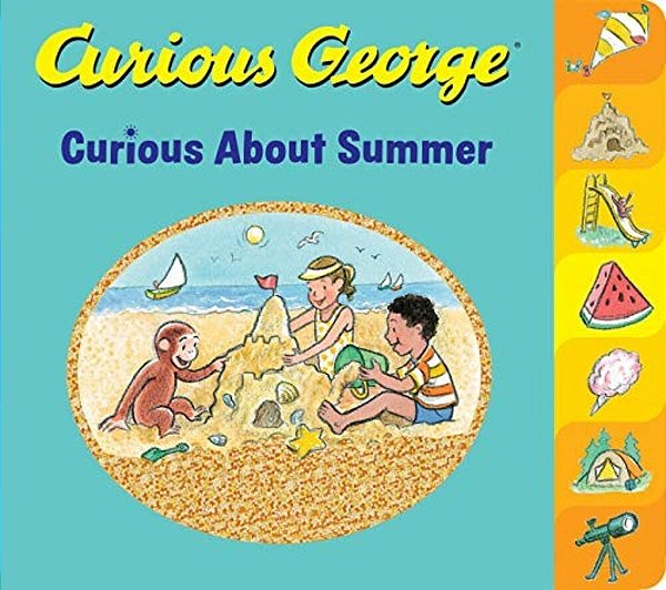Curious George Curious About Summer Tabbed Board Book-..