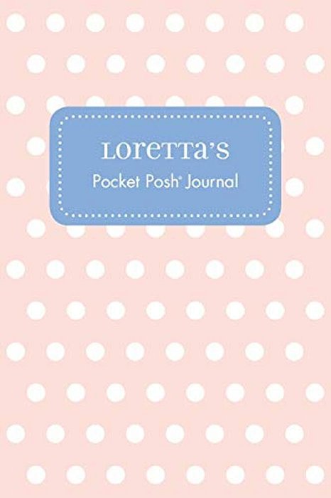 Loretta's Pocket Posh Journal, Polka Dot-..