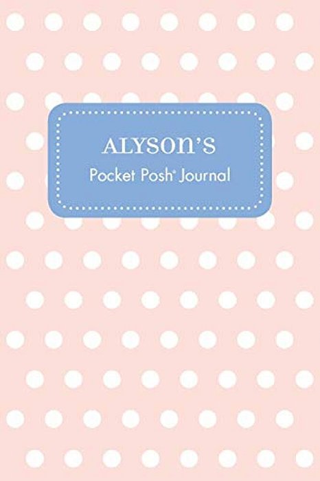 Alyson's Pocket Posh Journal, Polka Dot-..