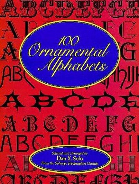 100 Ornamental Alphabets-..