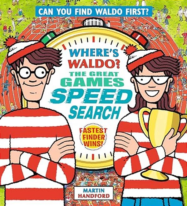Where's Waldo? The Great Games Speed Search: (A Hidden Object Activity Book That Lays Flat For Head-To-head Competition With Friends & Family - A Perf-..
