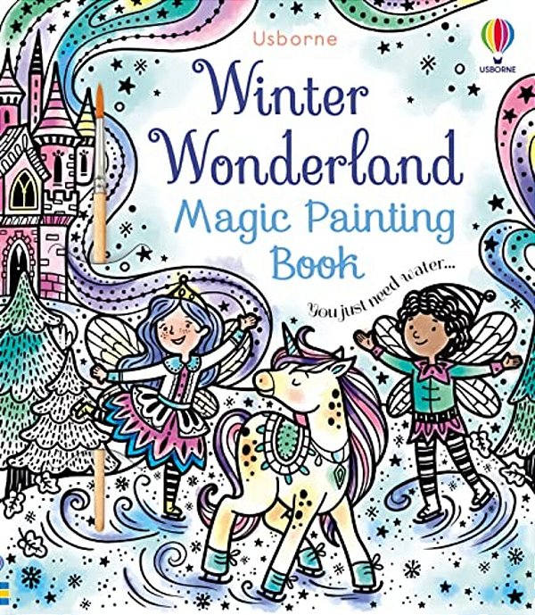 Winter Wonderland Magic Painting Book: A Winter And Holiday Book For Kids-..