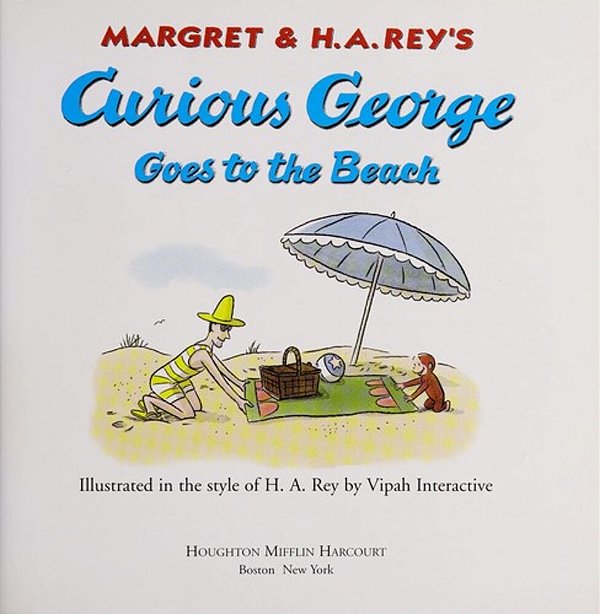 Curious George Goes To The Beach-..