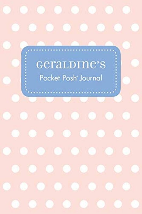 Geraldine's Pocket Posh Journal, Polka Dot-..