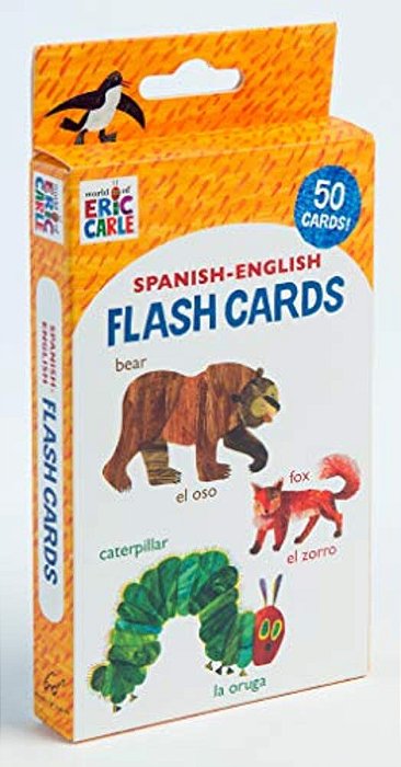 World Of Eric Carle (Tm) Spanish-English Flash Cards: (Bilingual Flash Cards For Kids, Learning To Speak Spanish, Eric Carle Flash Cards, Learning A L-..