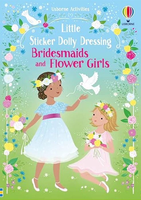 Little Sticker Dolly Dressing Bridesmaids And Flower Girls-..