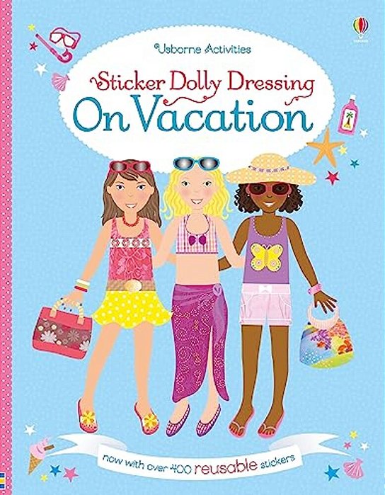 Sticker Dolly Dressing On Vacation-..