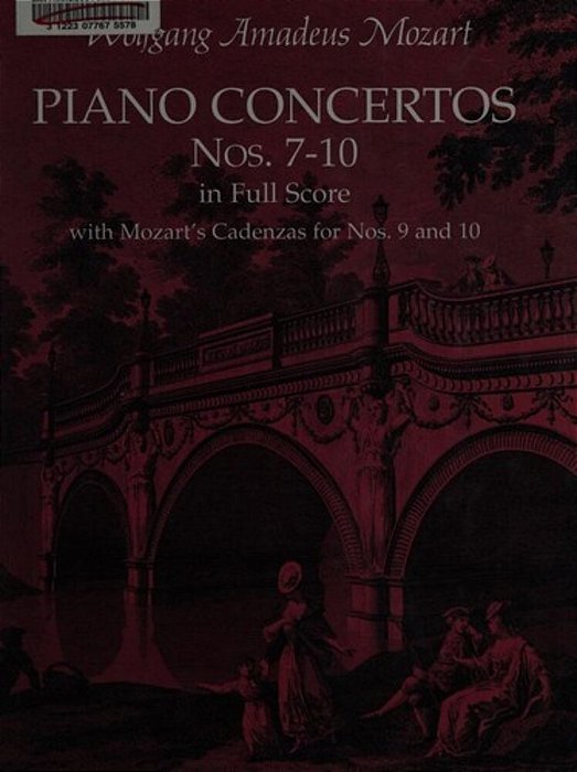 Piano Concertos Nos. 7-10 In Full Score: With Mozart's Cadenzas-..