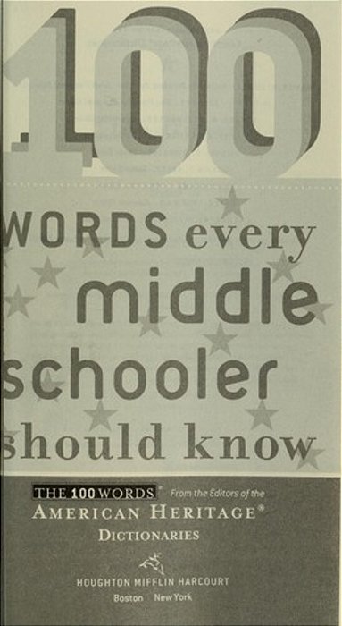 100 Words Every Middle Schooler Should Know-..