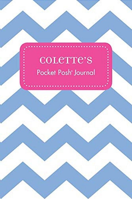 Colette's Pocket Posh Journal, Chevron-..