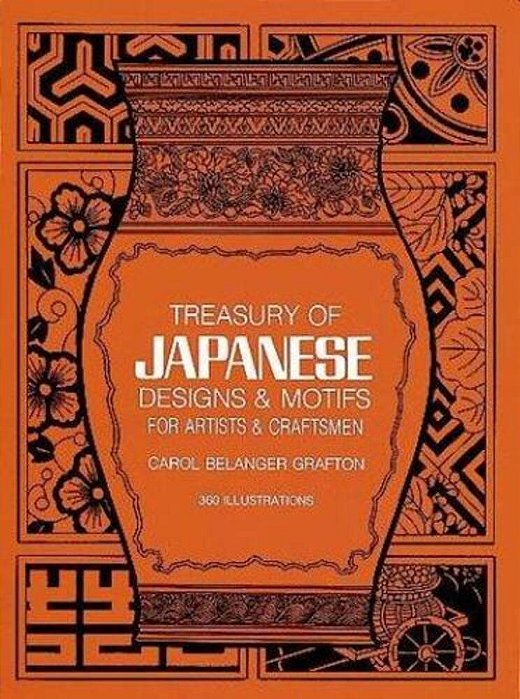 Treasury Of Japanese Designs And Motifs For Artists And Craftsmen-..