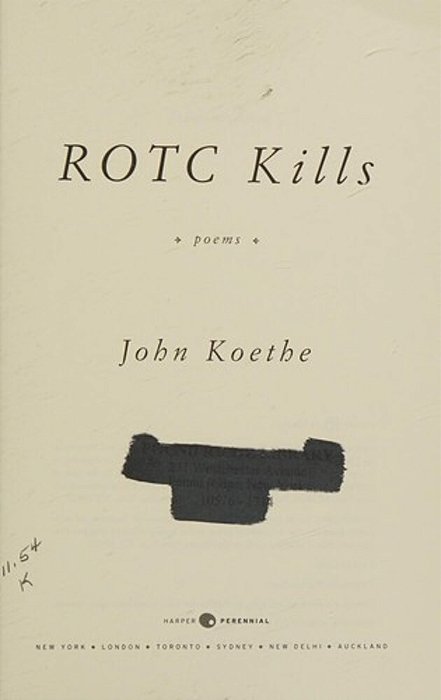 Rotc Kills: Poems-..