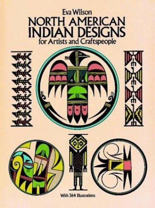 North American Indian Designs For Artists And Craftspeople-..