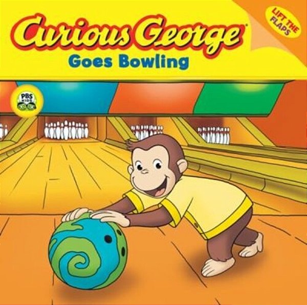 Curious George Goes Bowling Lift-The-flap-..