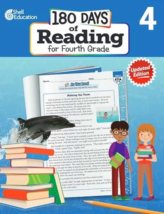 180 Days(tm) Reading For Fourth Grade, 2ND Edition: Practice, Assess, Diagnose-..