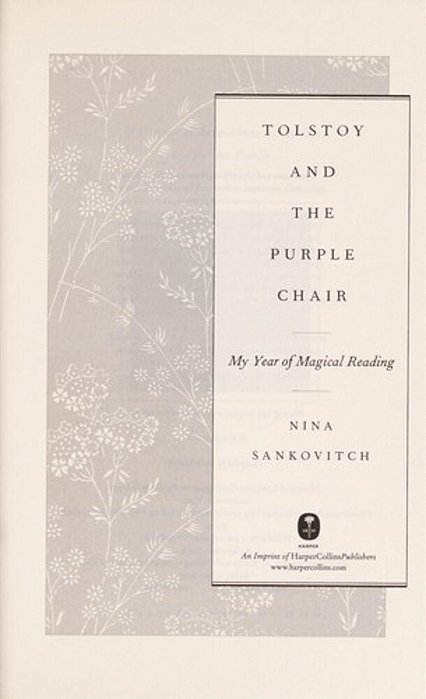 Tolstoy And The Purple Chair-..