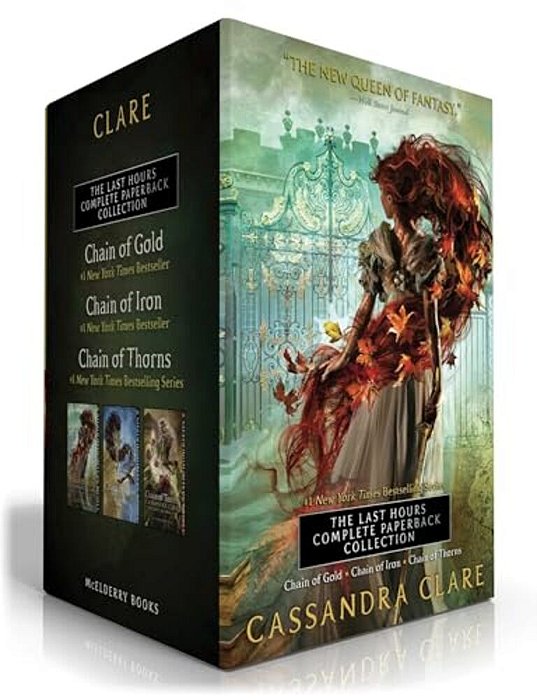 The Last Hours Complete Paperback Collection (Boxed Set): Chain Of Gold; Chain Of Iron; Chain Of Thorns-..