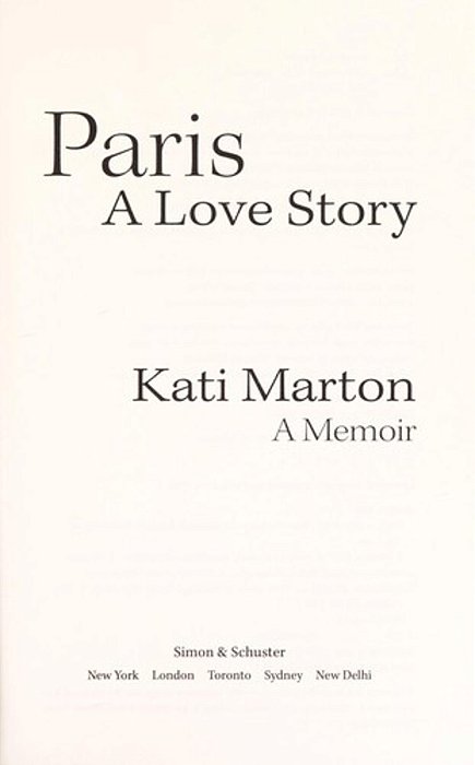 Paris: A Love Story-..
