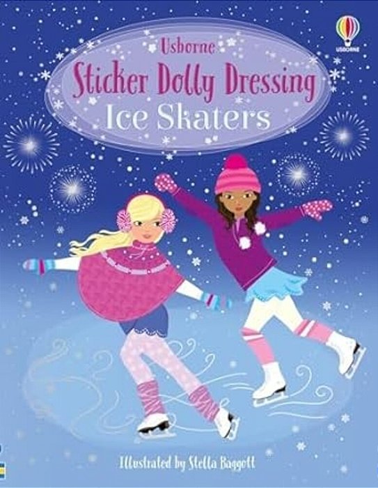 Sticker Dolly Dressing Ice Skaters-..