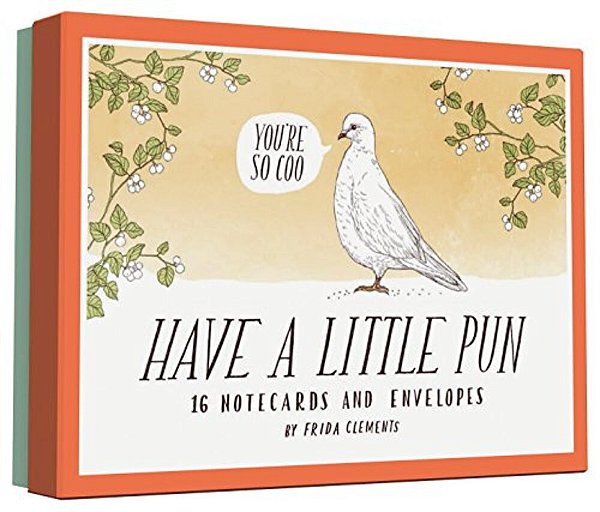 Have A Little Pun: 16 Notecards And Envelopes-..