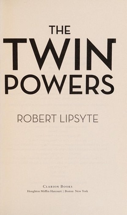 The Twin Powers-..