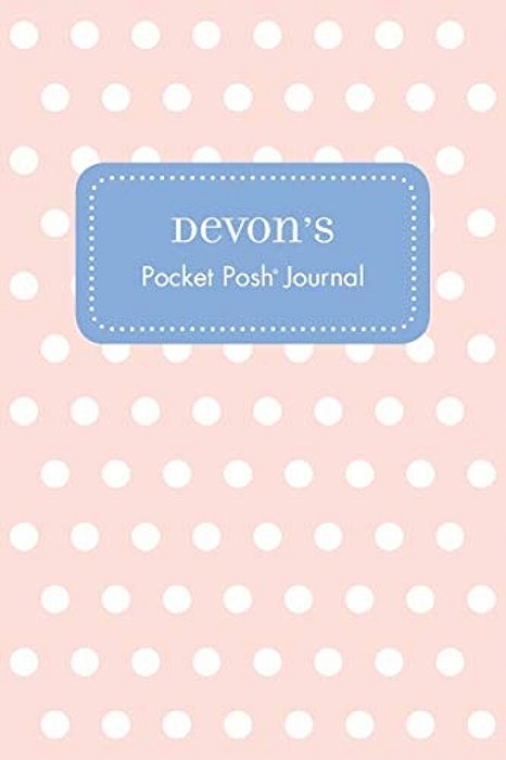 Devon's Pocket Posh Journal, Polka Dot-..