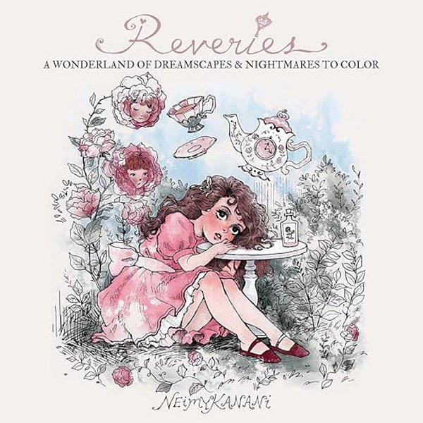 Reveries: A Wonderland Of Dreamscapes And Nightmares To Color-..