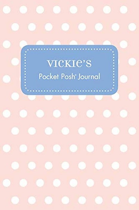 Vickie's Pocket Posh Journal, Polka Dot-..
