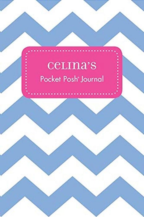 Celina's Pocket Posh Journal, Chevron-..