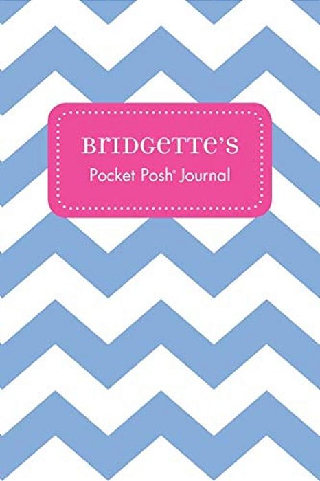 Bridgette's Pocket Posh Journal, Chevron-..