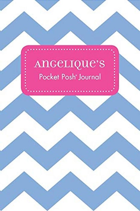 Angelique's Pocket Posh Journal, Chevron-..