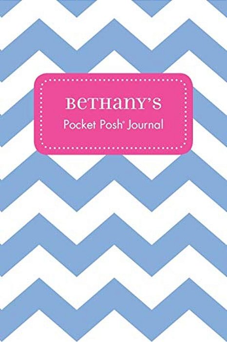 Bethany's Pocket Posh Journal, Chevron-..