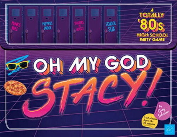 Oh My God, Stacy! A Totally 80'S High School Party Game - For 3-12 Players, Ages 14+ - Find Your Clique And Race To Be The Coolest In School - Rad Car-..
