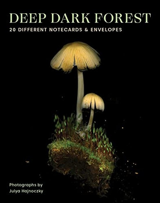 Deep Dark Forest Notes: 20 Different Notecards And Envelopes-..