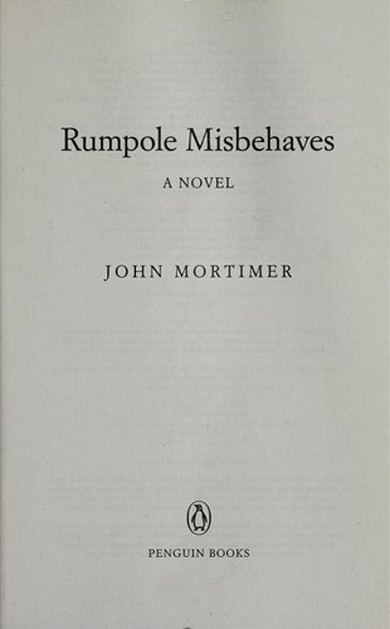 Rumpole Misbehaves-..